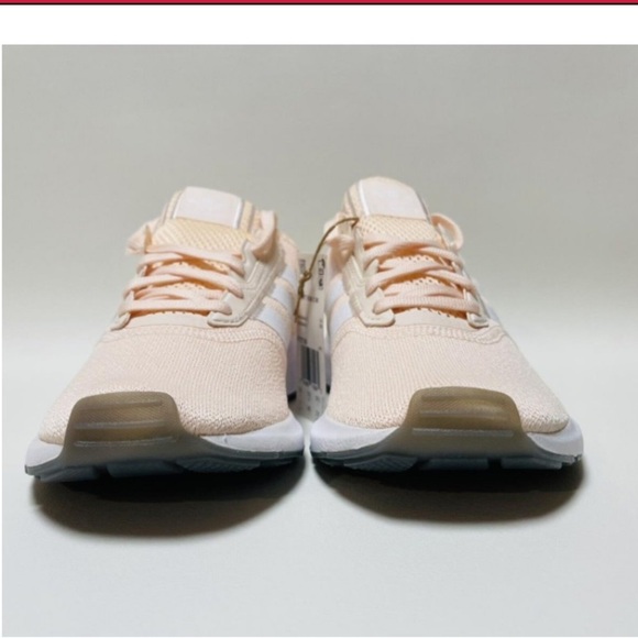 NIB ADIDAS SWIFT RUN X WOMEN’S PINK WHITE BLACK ATHLETIC SNEAKERS EVA MIDSOLE - Picture 6 of 12